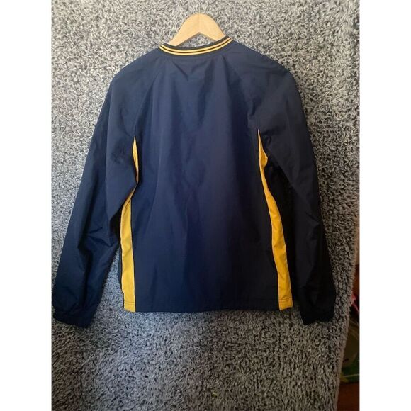 Sport-Tek Blue V-Neck Windbreaker Jacket Teens Size M Casual Sports - Picture 4 of 9